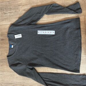 Old Navy women’s Charcoal Ribbed Crewneck Sweater
